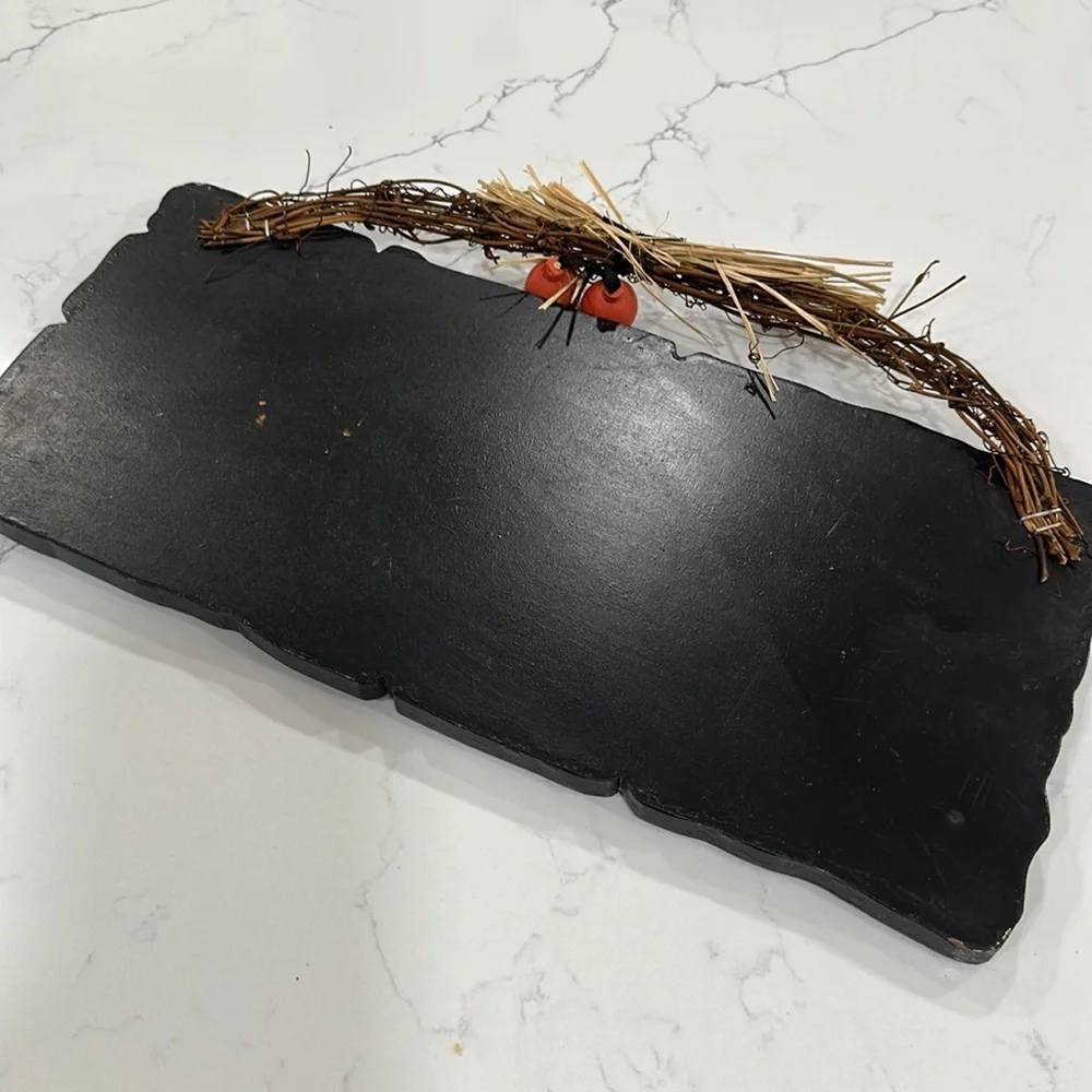 EUC Halloween 🎃 Wooden The Witch is In Wall Decor - Picture 8 of 8